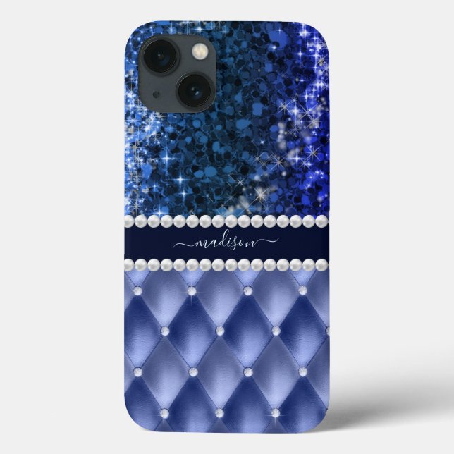 Brilho Garota Brilho Luxo Azul Marinho (Verso)