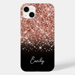 Brilho Preto e Dourado Rosa Glam