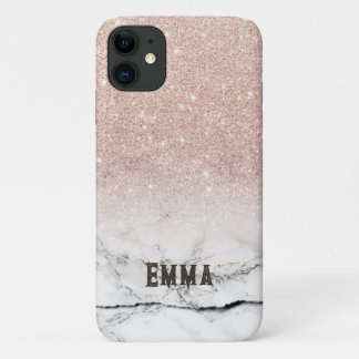 brilho rosa Emma em Capas de iPhone 11