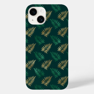 Brilho verde e Dourado nas folhas tropicais