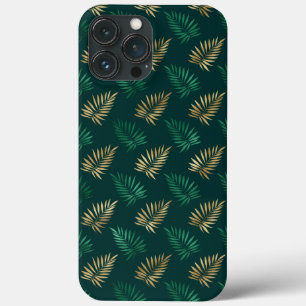 Brilho verde e Dourado nas folhas tropicais