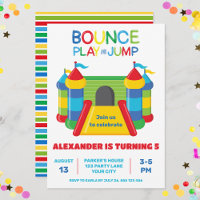 BRINCADEIRA AZUL E CONVITE JUMP