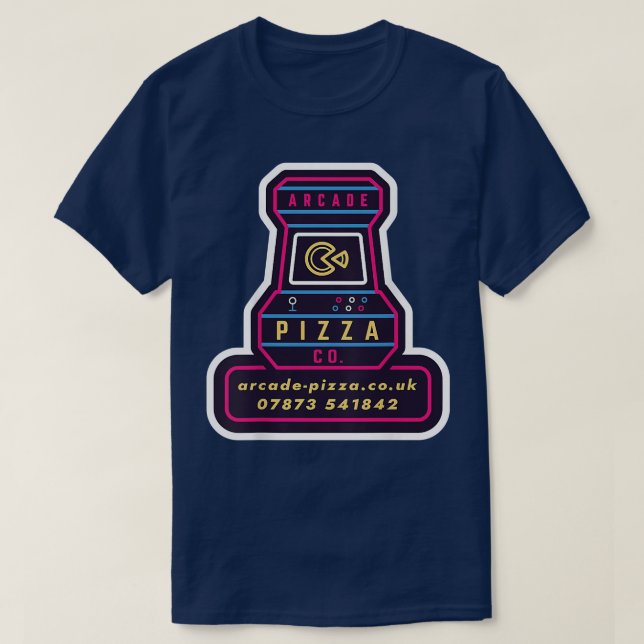 Brincadeira Pizza Merch T-Shirt (Frente do Design)