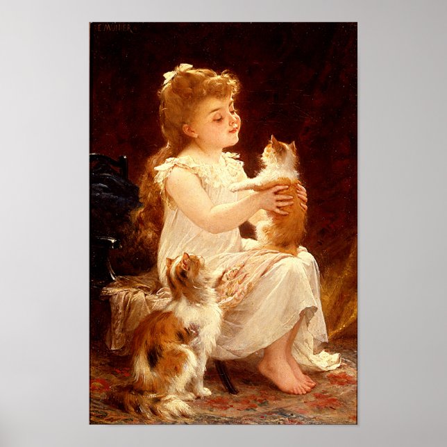 Brincando com o Kitten - Impressão (Frente)