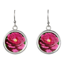 Brincos cor-de-rosa