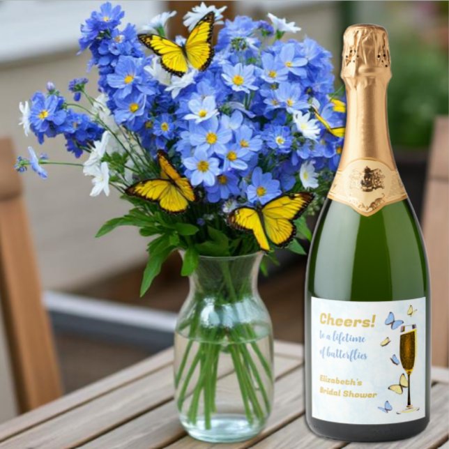 Brinde a Uma Vida de Borboletas Chá de Noiva (Criador carregado)