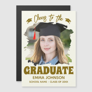 Brinde ao Graduado Foto Personalizada Nome Família