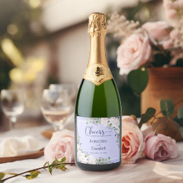Brinde de Casamento de Lavanda de Penas Rosa-Rindo