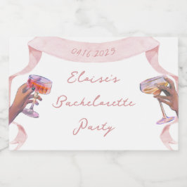 Brinde Elegante - Minichampanhe de Bachelorette Pe