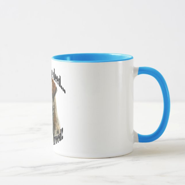 Brindle Mastiff Pune a Caneca Morta (Direita)