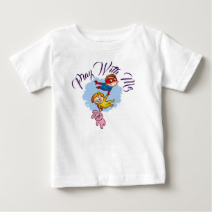 "Brinque Comigo" Camiseta Infantil com Crianças Br