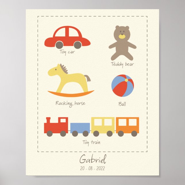 Brinquedos tradicionais - Poster (Frente)