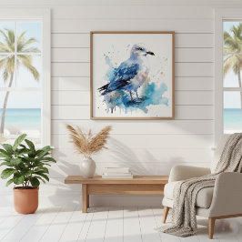 Brisa Oceânica: Gaivota Aquarela