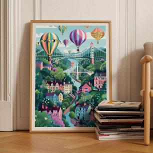 Bristol Impressão Bristol Ilustração Bristol Viage