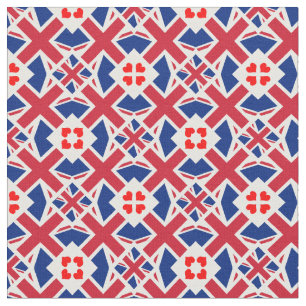 British Flag & United Kingdom Tecido