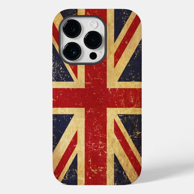 British Union Jack Flag Vintage (Verso)