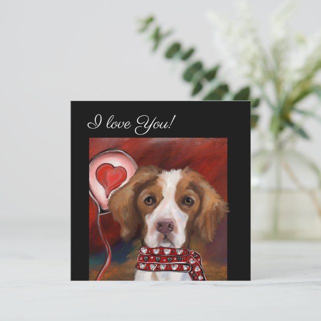 Brittany Spaniel (Em pé/Frente)