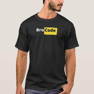 Bro code T-shirt para todo o broz