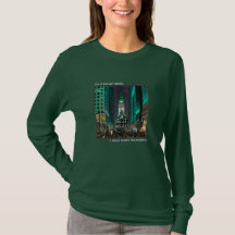 Broad Street, Philadelphia Long Sleeves T-Shirt