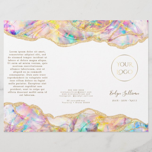 Brochura Opal design (Frente)