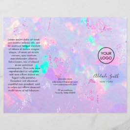 brochura opal púrpura