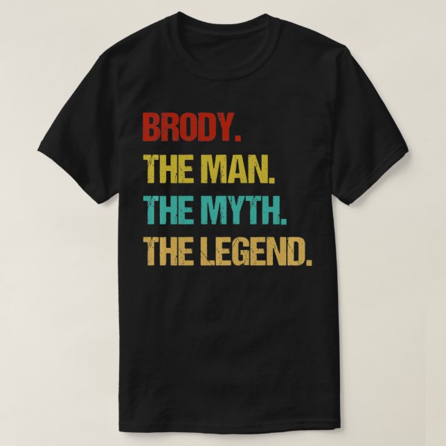 Brody, O Homem, O Mito, A Lenda Pullover (Frente do Design)