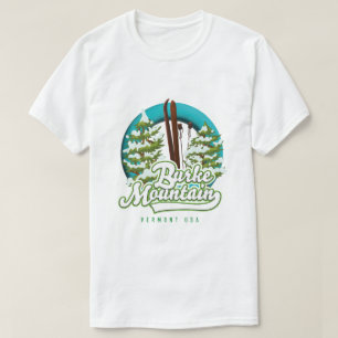 Bromley Mountain Peru Vermont EUA Logotipo T-Shirt