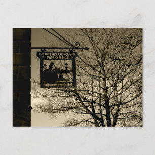 Bronte Parsonage Haworth - Cartão de posto