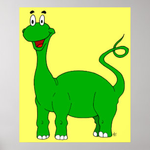 Brontosaurus Poster