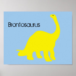 Brontosaurus Poster