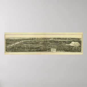 Bronx NY, 1897: Impressão velho