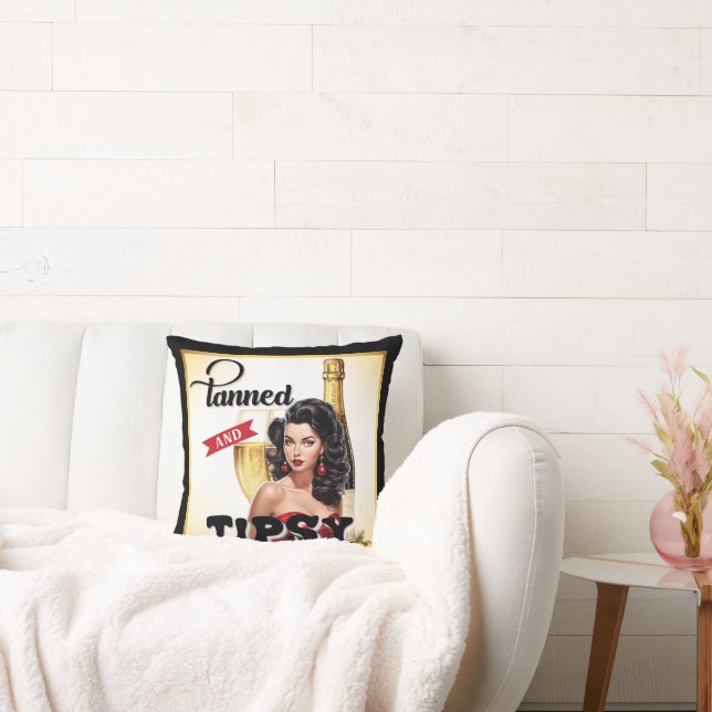 Bronzeada e Ébria Almofada Pin-up (Sofá)