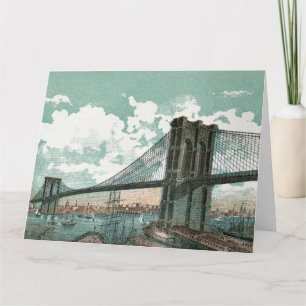 Brooklyn Bridge - Grande Cartão de Saudação