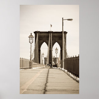Brooklyn Bridge impressão