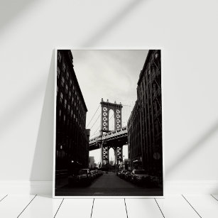 Brooklyn Bridge Nova Iorque - Impressão de tela