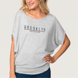 Brooklyn, camisa de Nova Iorque para mulheres