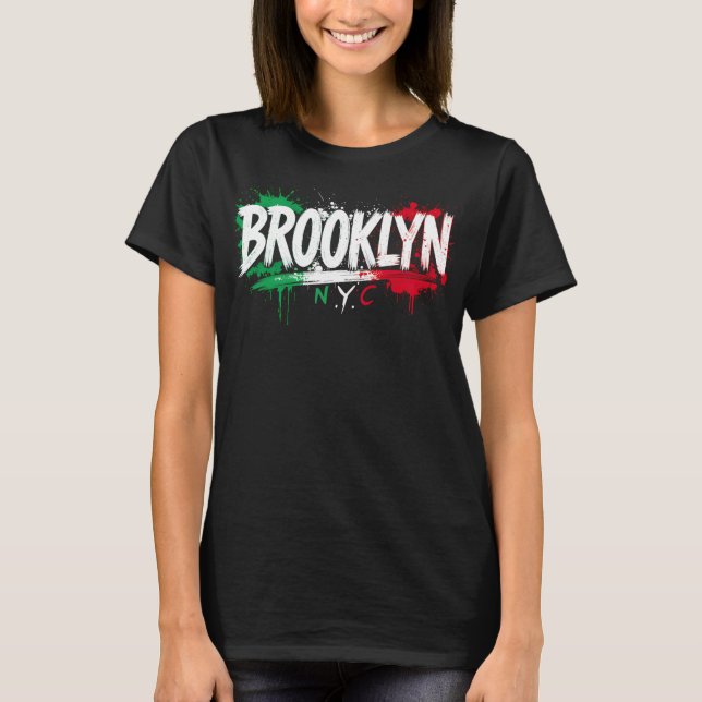 Brooklyn NYC - Camisa Básica Italiana (Frente)