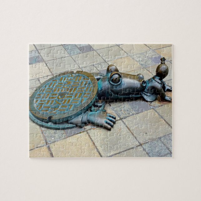 Brooklyn Street Art. Jigsera Quebra-cabeça (Horizontal)