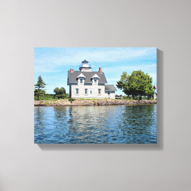 Brother Islands Lighthouse, Nova York Canvas Print (Frente)