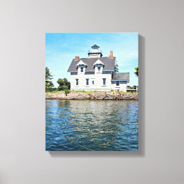 Brother Islands Lighthouse, Nova York Canvas Print