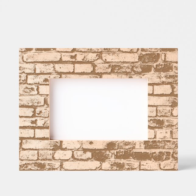 Brown Brick Wall A Novelty Design (Front)