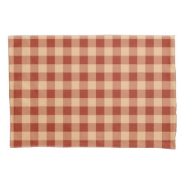 Brown Checkered Gingham Pattern