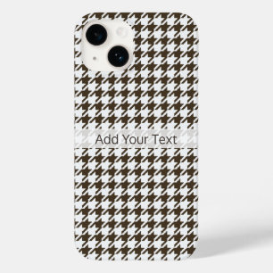 Brown Combination Houndstooth por Shirley Taylor