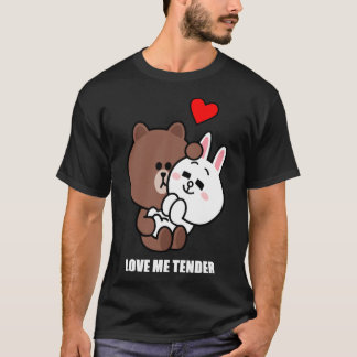 Brown e Cony me amam com T-Shirt Clássica Tender