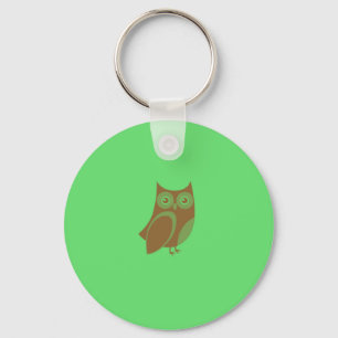 Brown Owl Chaveiro