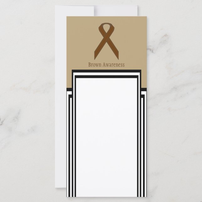 Brown Standard Ribbon por Kenneth Yoncich (Frente)