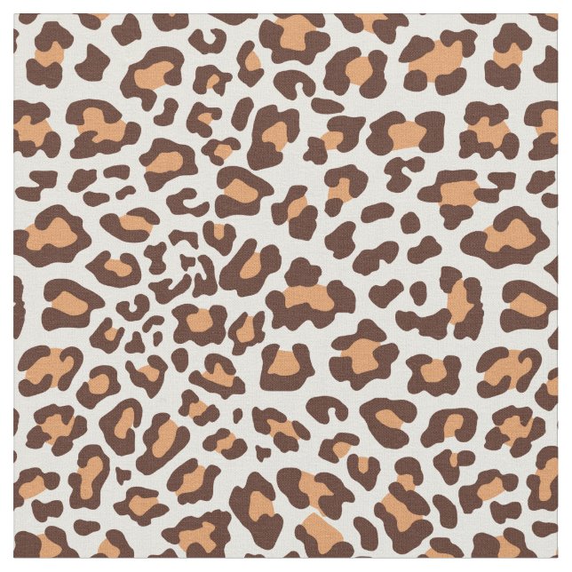 Brown, Tan, tecido de creme do leopardo (Detalhe)