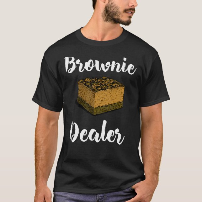 Brownie Dealer Dessert Gift Classic T-Shirt (Frente)