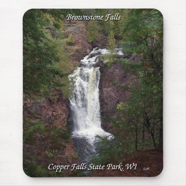Brownstone Falls Mousepad (Frente)