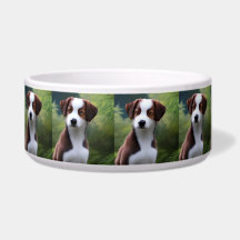 Bruce O Cachorro Border Collie, Tigela de Cerâmica